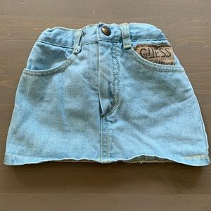 Vintage Guess Denim Skirt